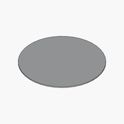 Zuschnitt-&Oslash;270x3mm-rund-1.0330-DC01-FEINBLECH / DD11 gebeizt, gefettet