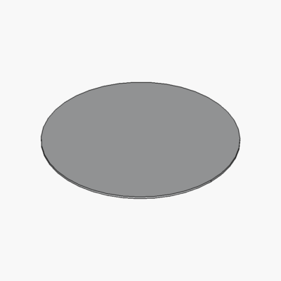 Zuschnitt-&Oslash;290x3mm-rund-1.0330-DC01-FEINBLECH / DD11 gebeizt, gefettet